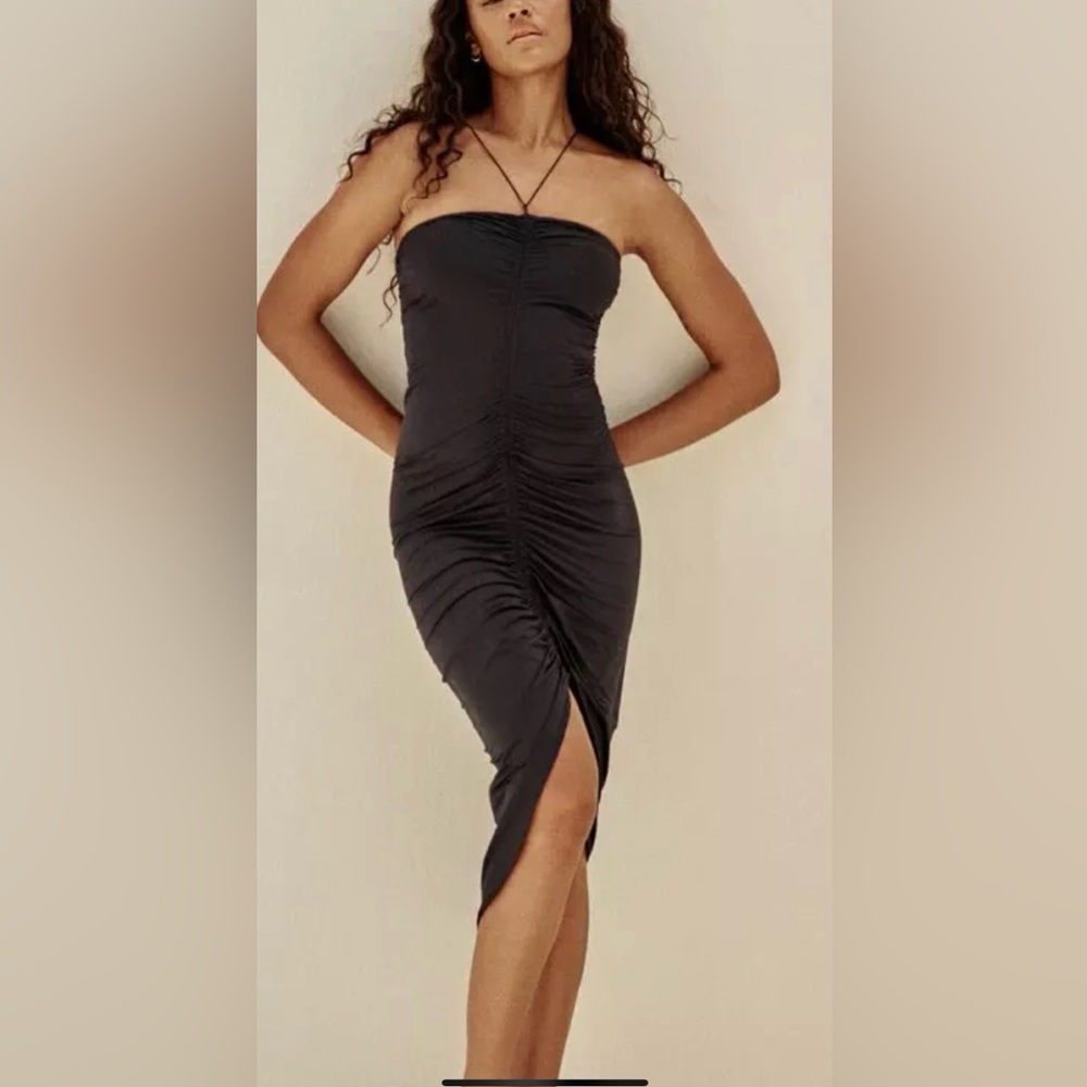 Jade Swim Elisa Dress Black Jade Swim Beach Coverup XS